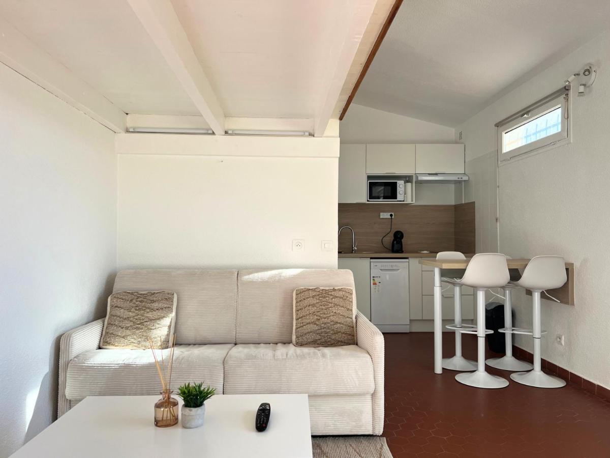 Appartement A 100M De La Plage - Terrasse & Parking Prive Le Barcares Ngoại thất bức ảnh